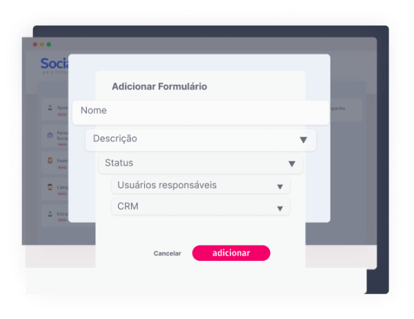 Fomulários integrados com o Whatsapp